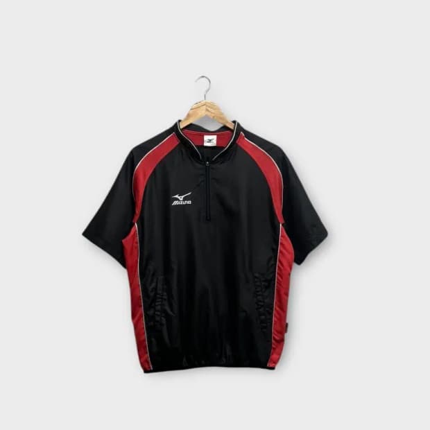 미즈노 mizuno 로고 반집업 피스테 95