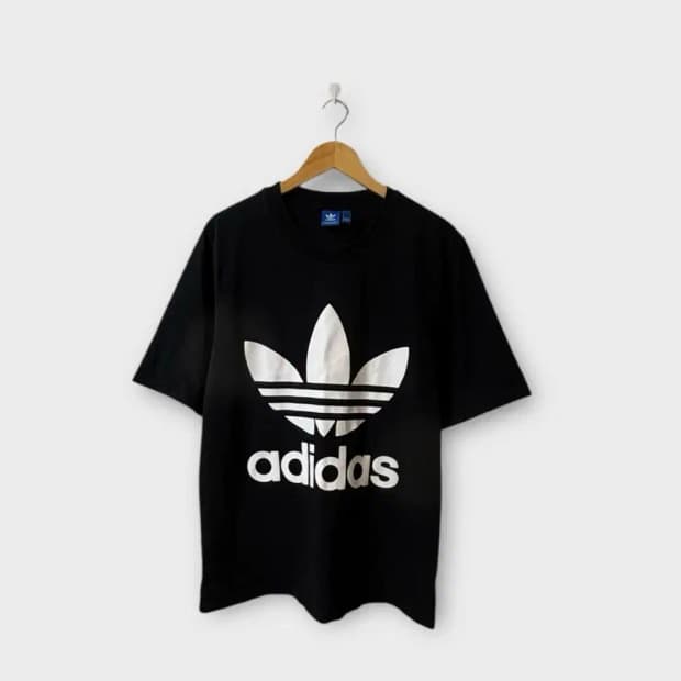 아디다스 불꽃 파이어버드 블랙 반팔 3XL