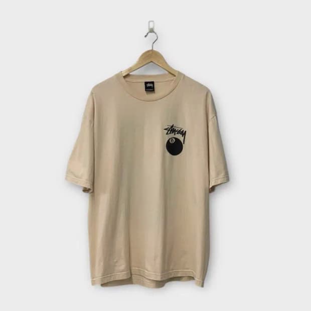 스투시 Stussy 8볼 라운드 반팔티 XL