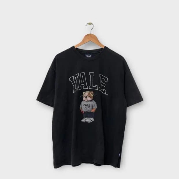 예일  YALE 불독 반팔티 XL