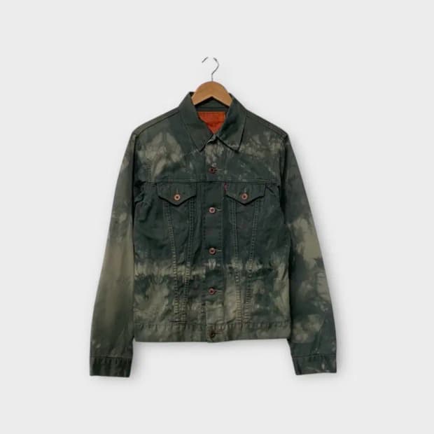 리바이스 타이다이 데님 트러커 자켓 M-L