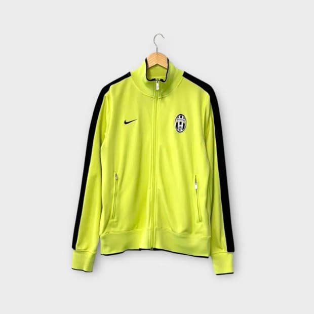 나이키 유벤투스 형광 져지 트랙탑 L