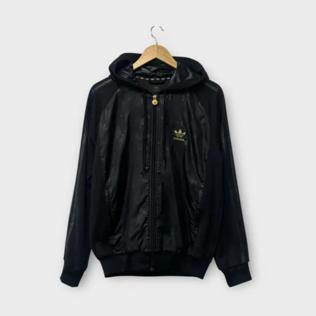 아디다스 파이어버드 글로시 트랙자켓 L
