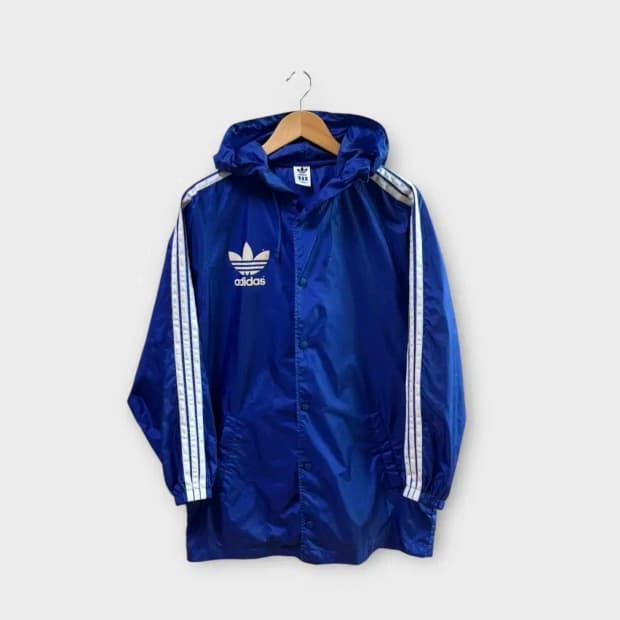 아디다스 90s 올드스쿨 벤치코트 바람막이 L
