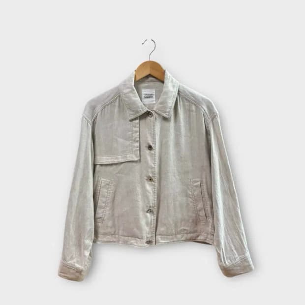 스튜디오 톰보이 면혼방 린넨자켓 Free