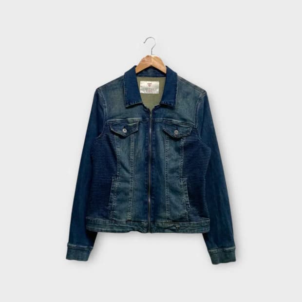 게스 GUESS 데님 집업자켓 L-XL