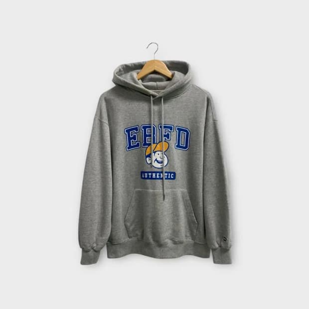 이벳필드 프린팅 스웻셔츠 후드 맨투맨 S