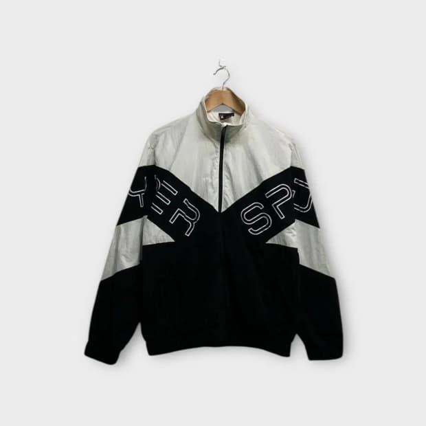 스파이더 윈드브레이커 오버핏 바람막이 M