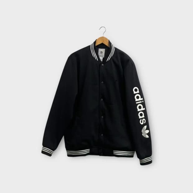 아디다스 바시티 봄버 자켓 XL