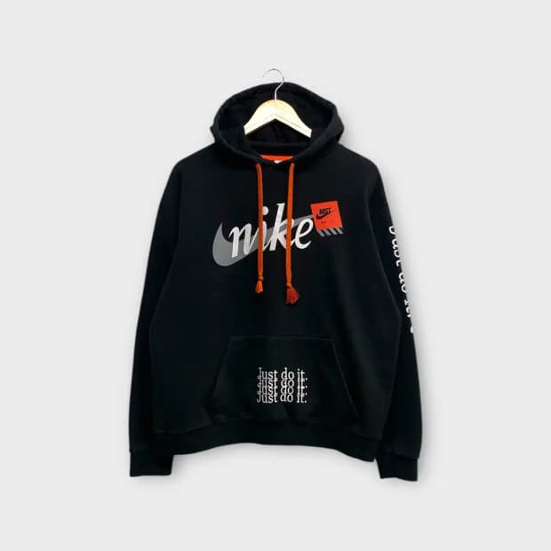 나이키 저스트 두잇 후드티 블랙 L-XL