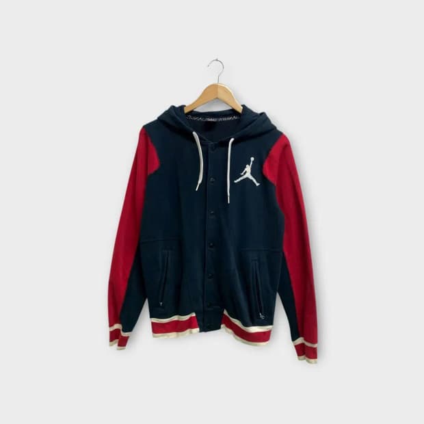 나이키 에어조던 바시티 후드 자켓 S