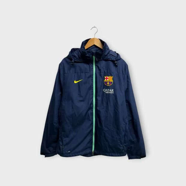 나이키 FC 바르셀로나 바람막이 네이비 XL