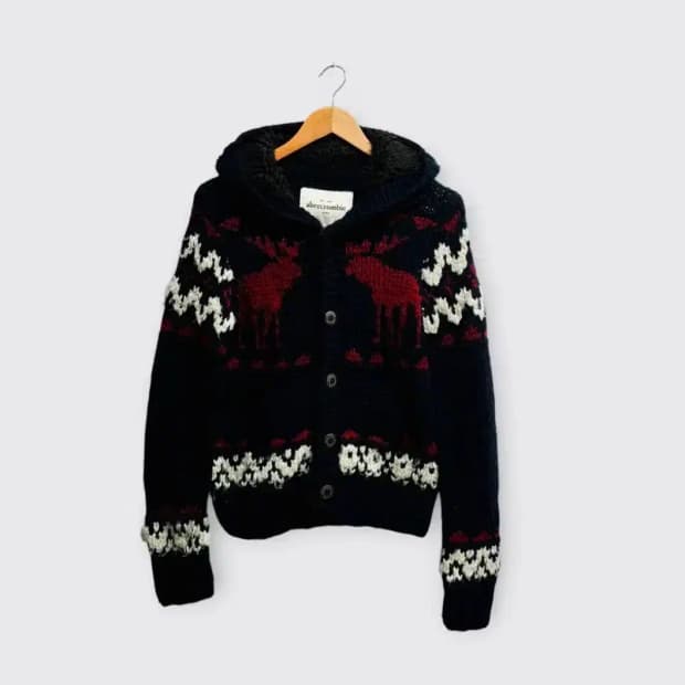 아베크롬비 코위찬 노르딕 니트 S [유일매물]