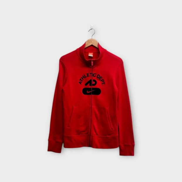 나이키 Athletic Dept 레드집업 95