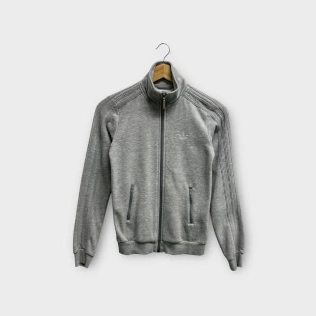 아디다스 그레이 집업자켓 XS