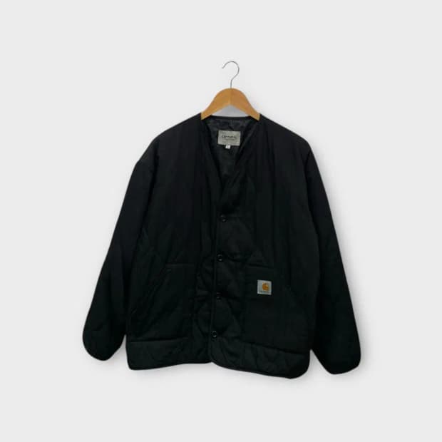 칼하트 Carhartt 블랙 퀼팅 자켓 L