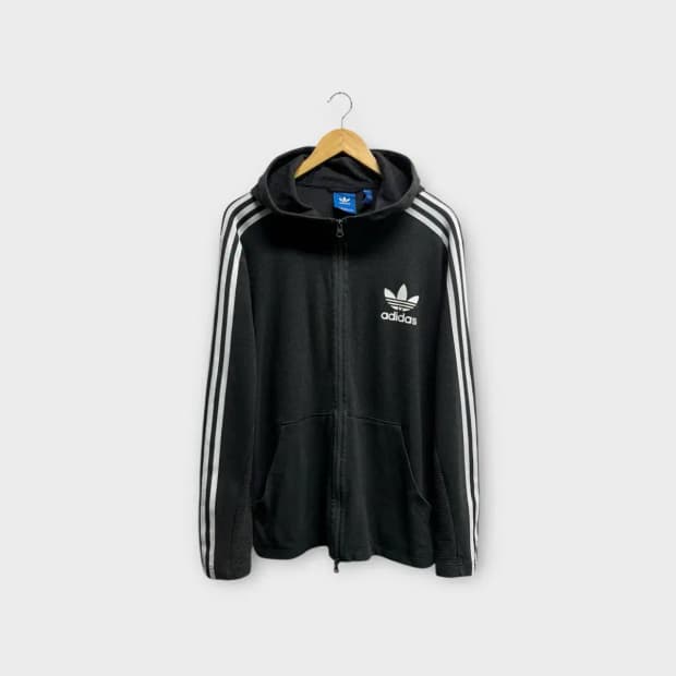 아디다스 파이어버드 후드집업 L