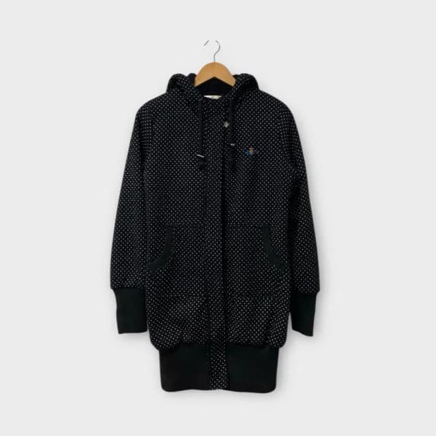 비비안웨스트우드 y2k 기모후드집 집업 XS-S