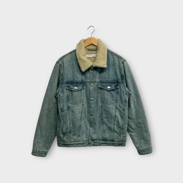 이태리 IRO 이로 양털 데님자켓 청자켓 M