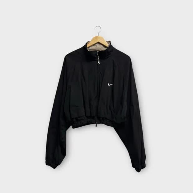 나이키 크롭 바람막이 L