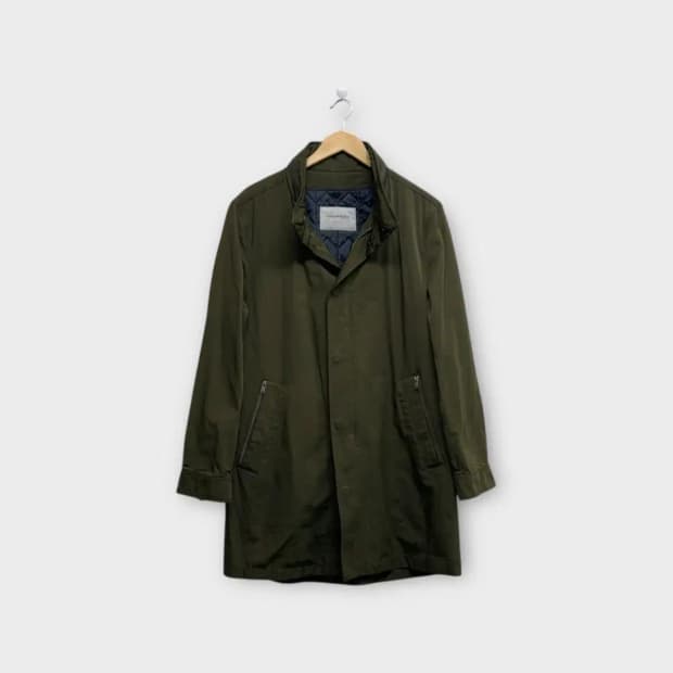 커스텀멜로우 누빔 카키 야상자켓 M-L