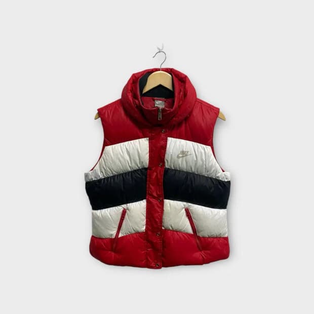 나이키 레트로 패딩조끼 L