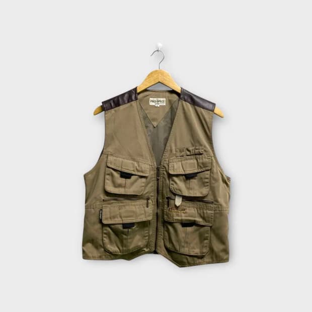 프로스펙스 빈티지 아메카지 조끼 베스트 M