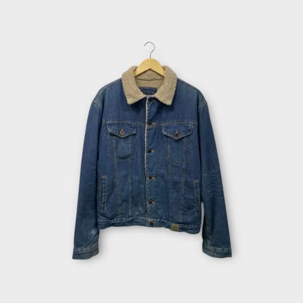 아베크롬비 쉐르파 데님 자켓 M