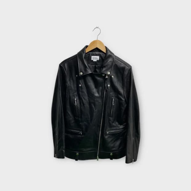 커버낫 COVERNAT 레더 라이더 자켓 L