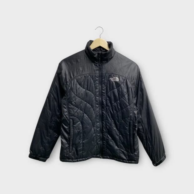 노스페이스 블랙 경량패딩 90