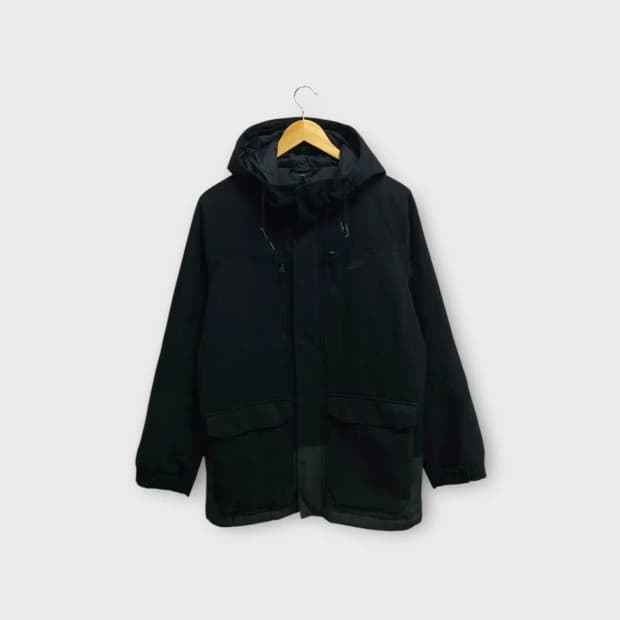 나이키 블랙 구스 다운 필드파카 M