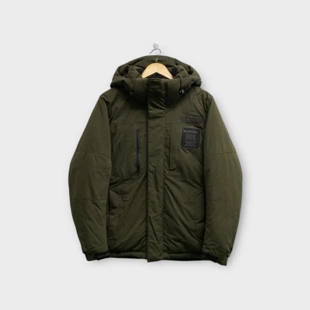 NBA 카키 덕다운 패딩 M