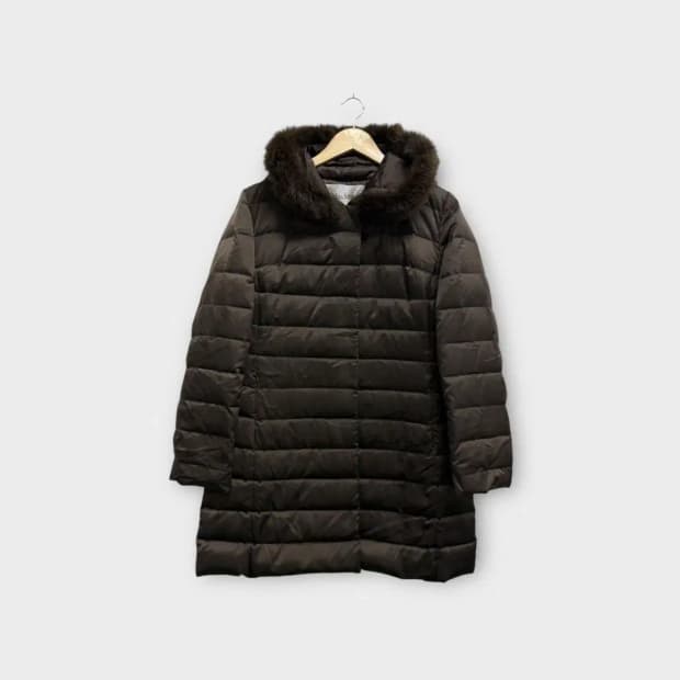 막스마라 Max mara 브라운 코트패딩S-M