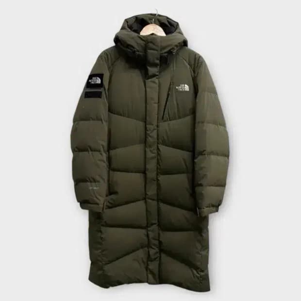 노스페이스 스키 다운코트 카키 구스패딩 95