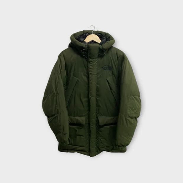 노스페이스 구스 패딩 M