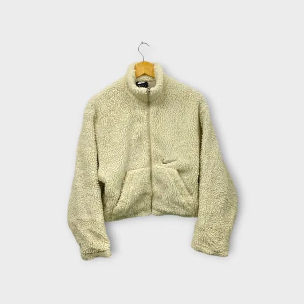 나이키 NSW 우먼스 스우시 셰르파 폴리스 뽀글이 XS