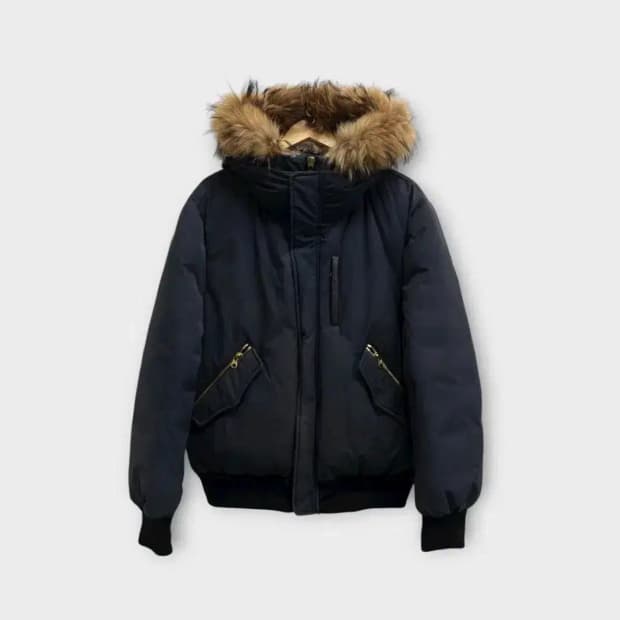 맥케이지 딕슨 봄버 브라운퍼 패딩 - 44사이즈