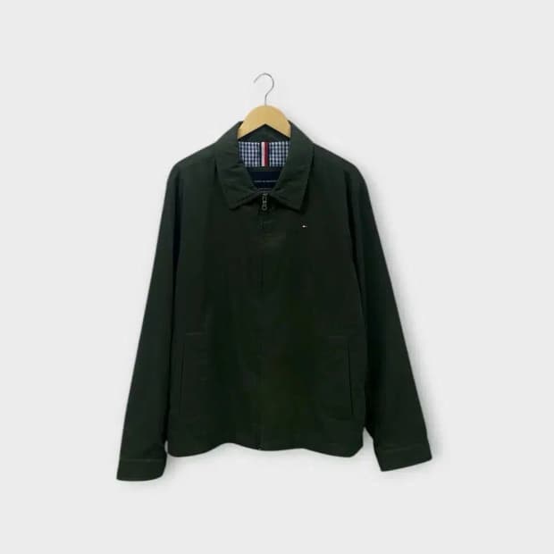 타미힐피거 블루종 점퍼 XL