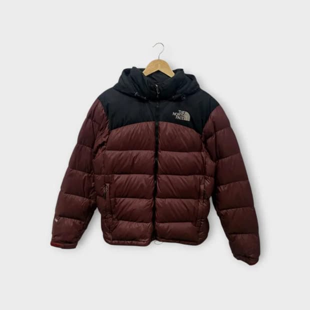 노스페이스 700 브라운 눕시 구스다운 패딩- 95