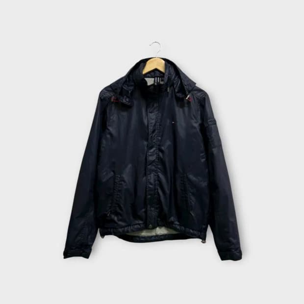 타미힐피거 네이비 바람막이 S