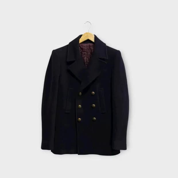 한섬 시스템옴므 금장 더블 코트 L