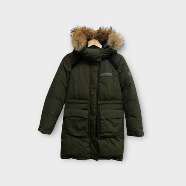 노티카 Nautica 구스 카키패딩 M