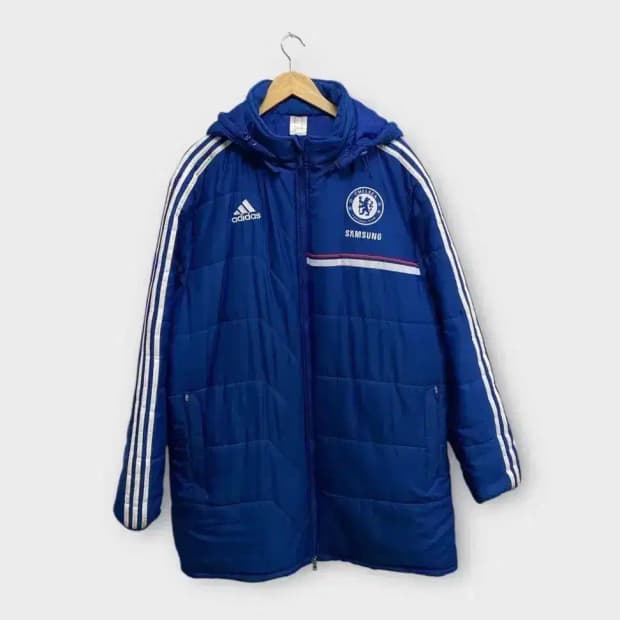 아디다스 첼시 트레이닝 롱패딩 XL