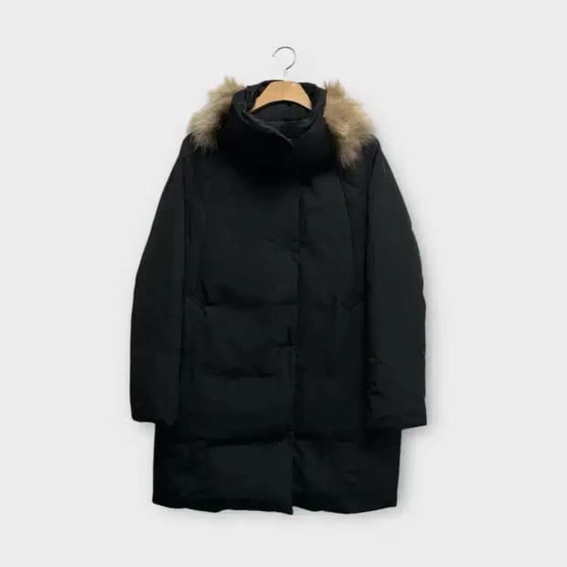 클럽모나코 라쿤퍼 덕다운 패딩 S