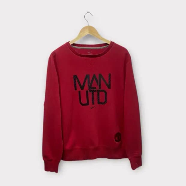 나이키 맨유 맨체스터 유나이티드 기모 맨투맨 XL