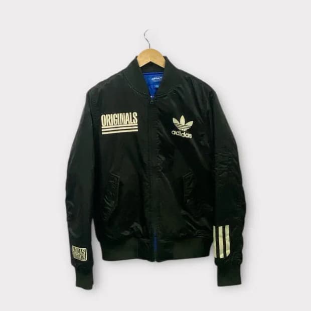 아디다스 오리지널 봄버 누빔 항공점퍼 XS-S