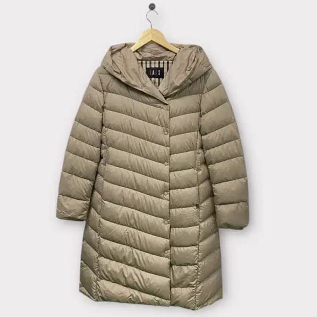 DAKS 여성 구스다운 롱패딩 코트 95