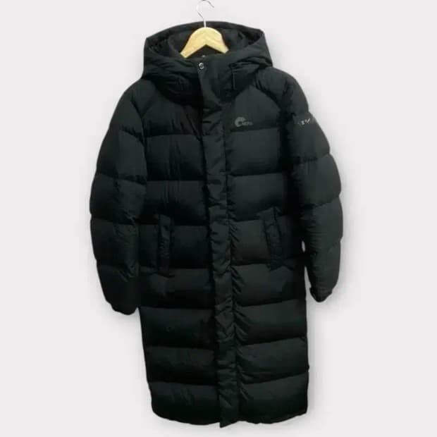 NEPA 네파 블랙 덕다운 롱패딩 90