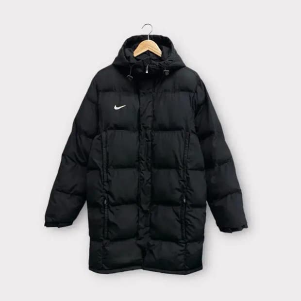 나이키 NIKE 블랙 롱패딩 M