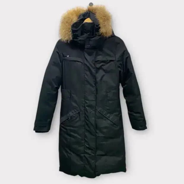 노비스 nobis. 쉬라 블랙 롱패딩 XS